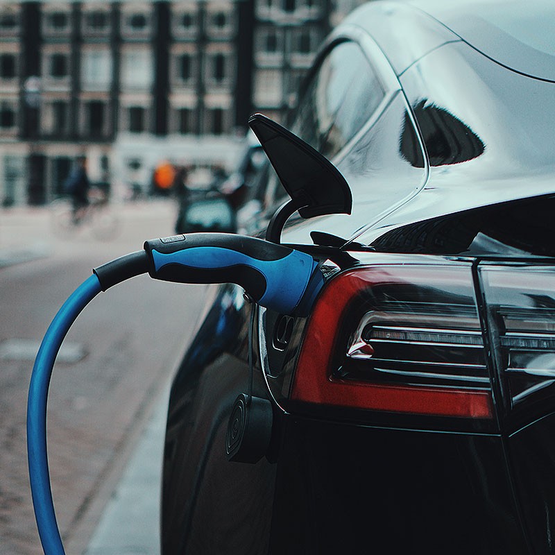 Elektroauto-Ladestation Lignano